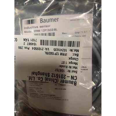 IFRM12P1502-BL接近开关Baumer