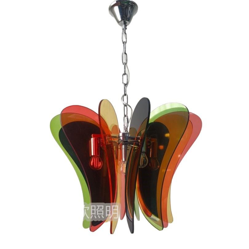 北欧餐厅灯具奢创意店铺装饰术吧台单头设师新239计艺款五轻彩小