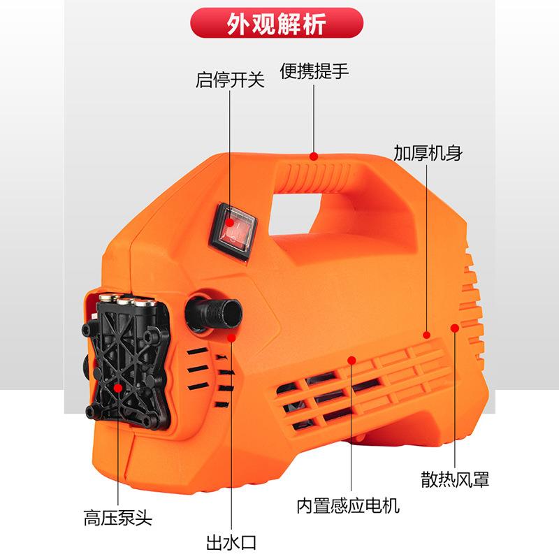 洗车机高压水泵增压刷车清洗机大功率商用电动清洁洗车器汽车