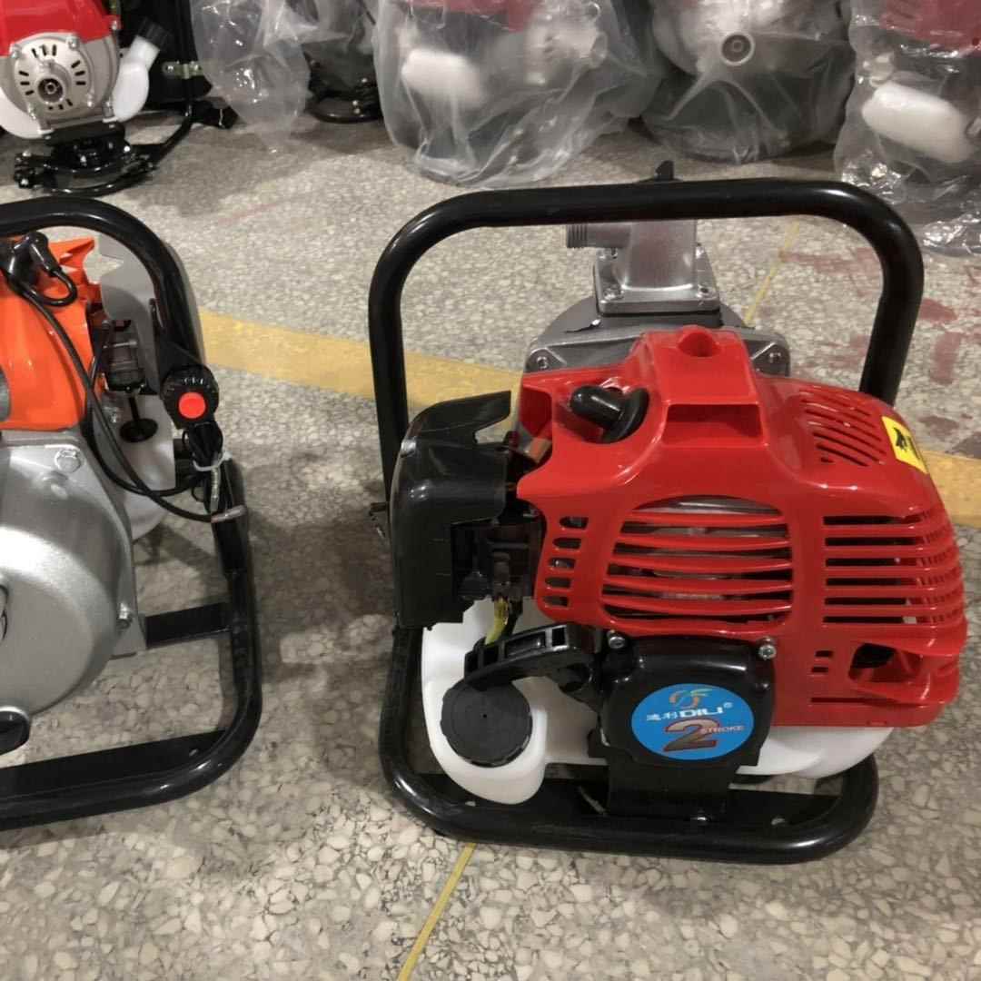 农用抽水机1.5寸二冲程小型汽油机灌溉水泵高压自吸水泵喷水