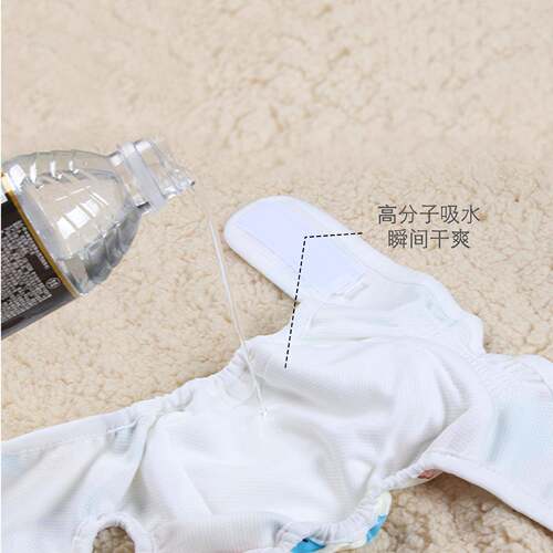 跨境裙边母狗生理裤可水洗狗狗尿裤月经裤姨妈裤防骚扰宠物生理裤