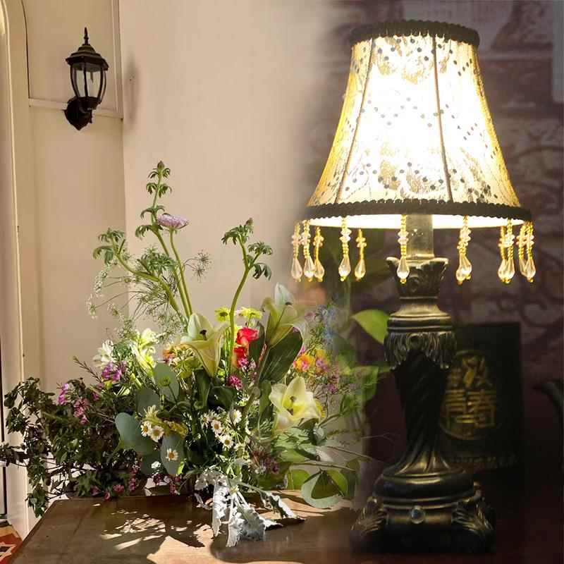 高档欧酒吧式桌灯光充电复古触摸调台温灯餐吧会所咖啡厅浪漫馨小