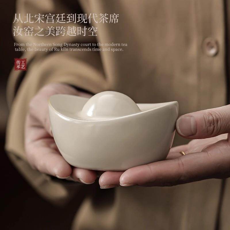 金元宝陶瓷茶宠摆件中式招财茶几可养茶具茶盘装饰当盖置精品茶宠,餐饮具,茶宠摆件,淘宝优惠券,粉丝福利购,淘宝优惠卷