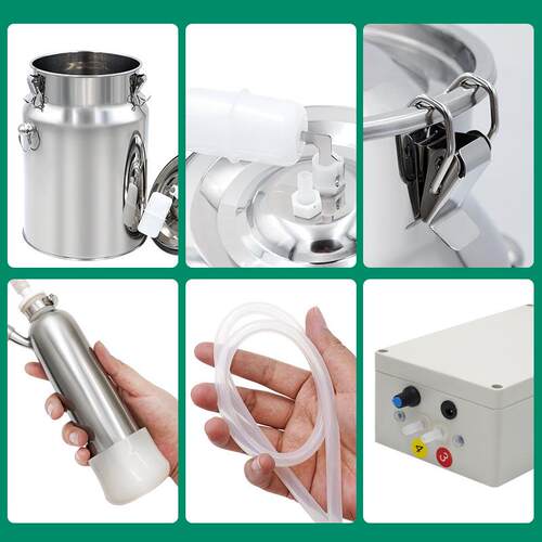 牛羊挤奶机电动脉冲挤奶器挤牛奶家用便携吸奶器不锈钢挤奶机