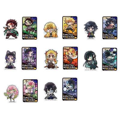 限购5/预定订金 鬼灭之刃 贴玻璃 Q版 贴纸套装 vol.2 TTA 周边