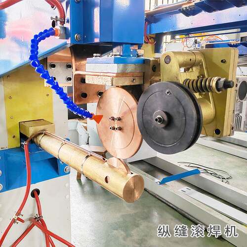 山东炬源 纵向油箱滚缝焊机FN-100滚轮式镀锌板铁桶直缝焊机