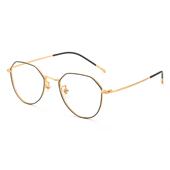 高档防蓝光防辐视射眼眼镜手机护目个性 女纯钛镜配有度数电脑镜近