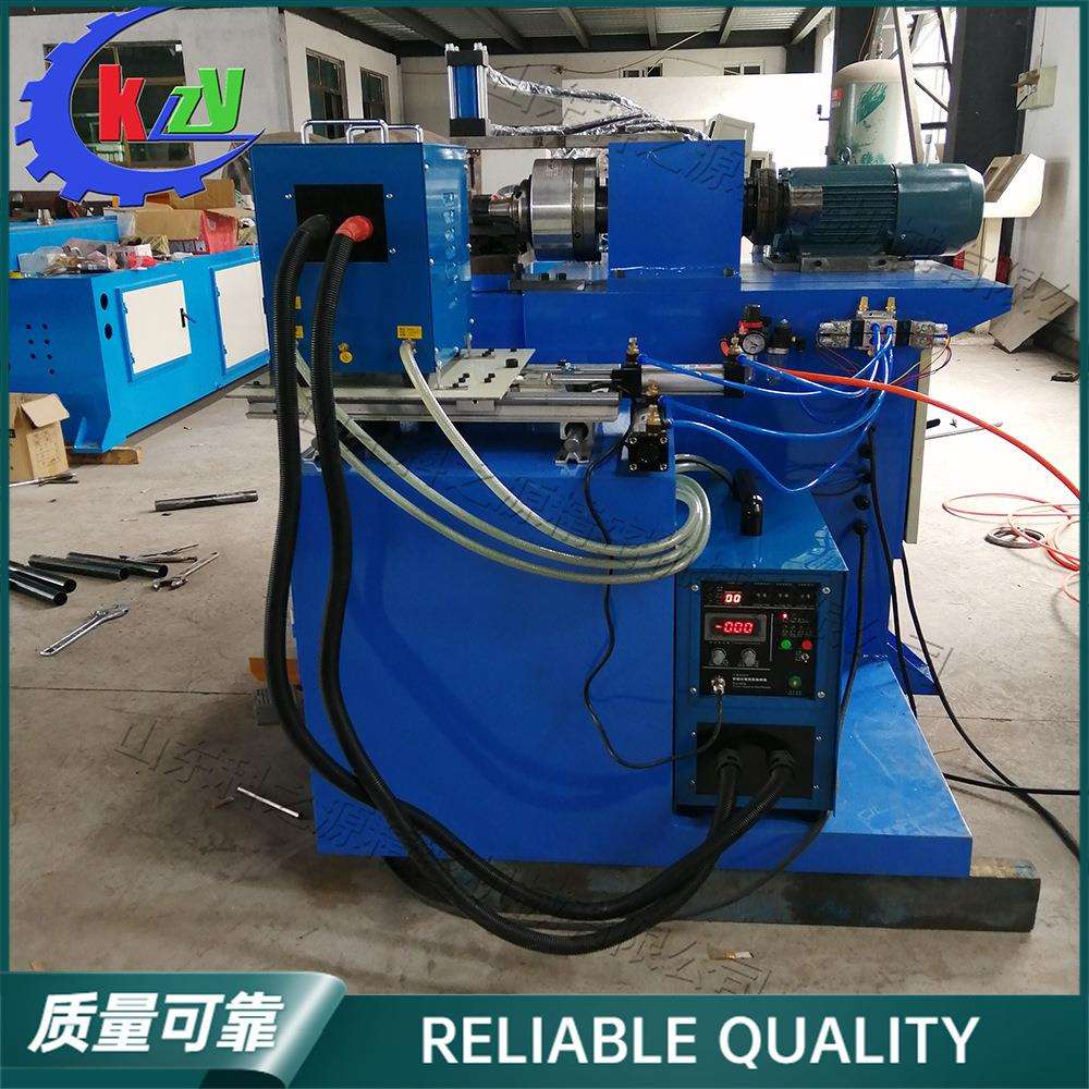 全自动式钢管封口机 钢制家具管一体成型机 圆管管材类封头机