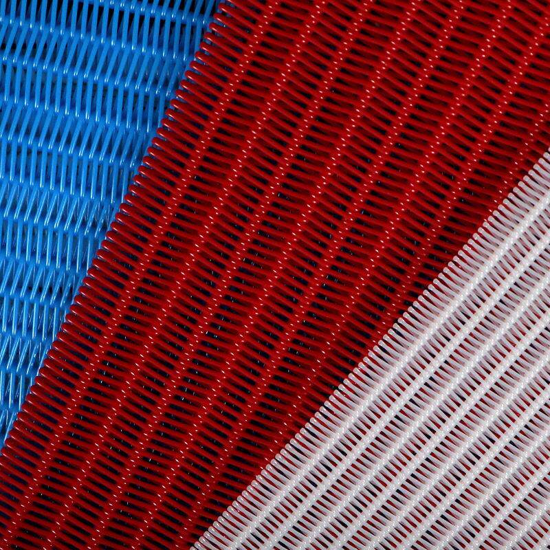 方孔网厂家直销价格塑料平纹扁丝滤布输送带聚酯方孔网