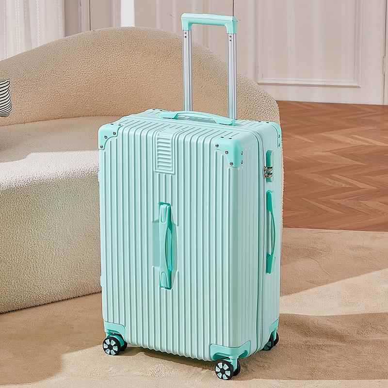 高档德国行箱时尚李女子箱26寸万向生轮学拉杆箱男30母密码箱子耐