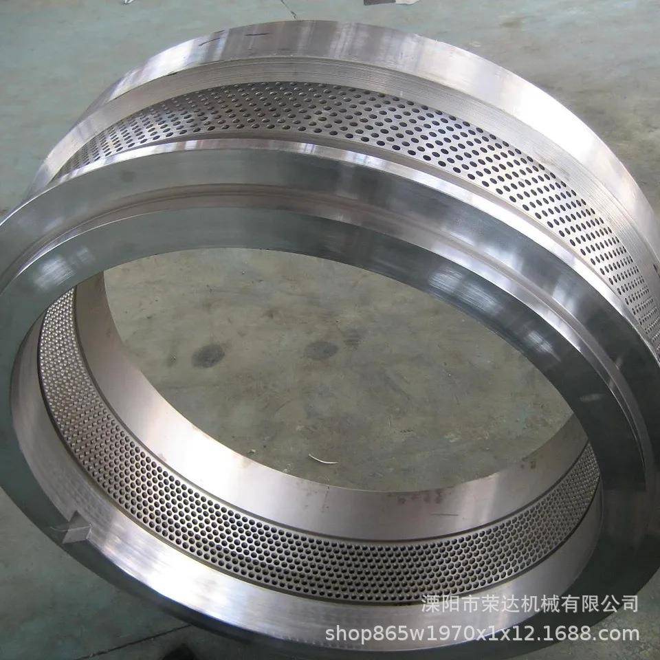 热卖表面颗粒机备件环形颗粒粉碎机模具/辊壳适合生产耐磨材质