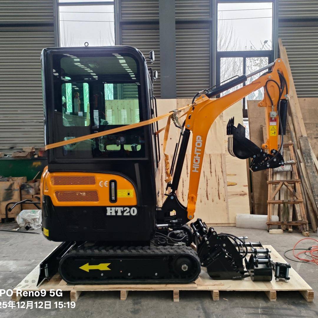 出口澳洲迷你型履带挖土机 20型市政工程小挖机 挖坑挖沟小型挖机
