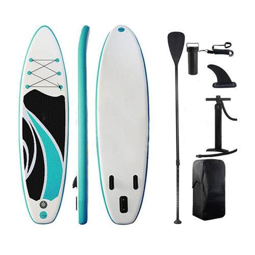 蓝舶充气式桨板水上运动瑜伽SUP桨板竞速滑水板站立式充气冲浪板