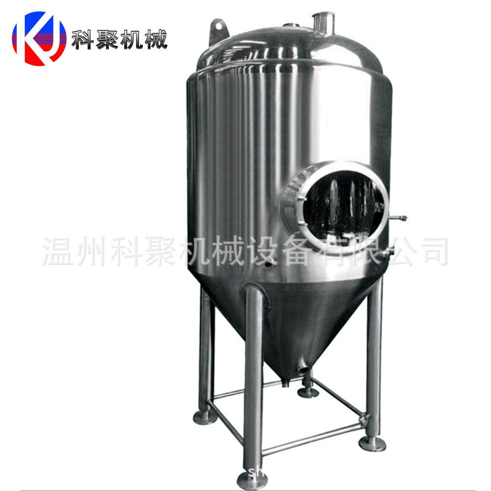 发酵罐静态冷却式食品级不锈钢啤酒发酵罐葡萄酒红酒发酵罐