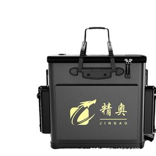 钓鱼水桶 折叠活鱼桶eva厚钓鱼箱渔户桶鱼护包钓鱼打水桶批发