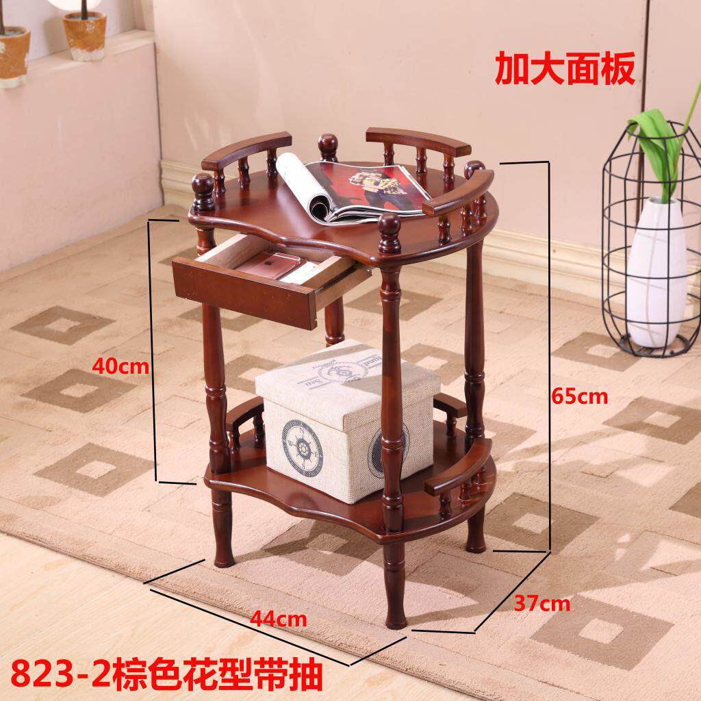 茶几麻将机麻将桌旁边角几加厚烟缸棋牌室茶楼专用配套木质茶水架