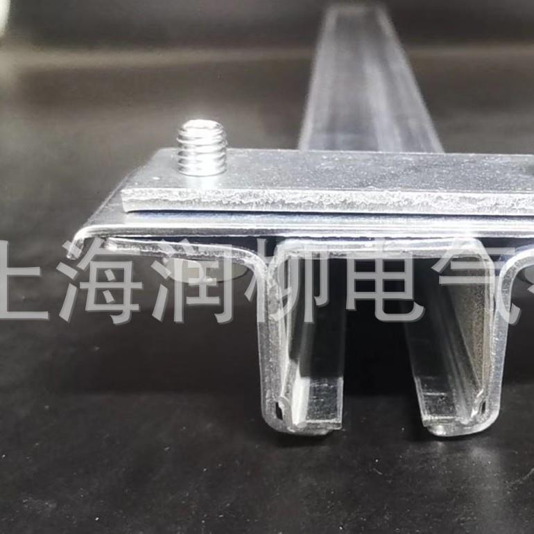C型钢滑轨接头,C30不锈钢导轨,不锈钢扁线滑轮