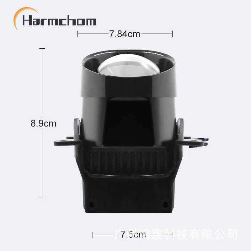 跨境工厂适用新款汽车led雾灯透镜45W双光透镜雾灯S7高亮聚光LED
