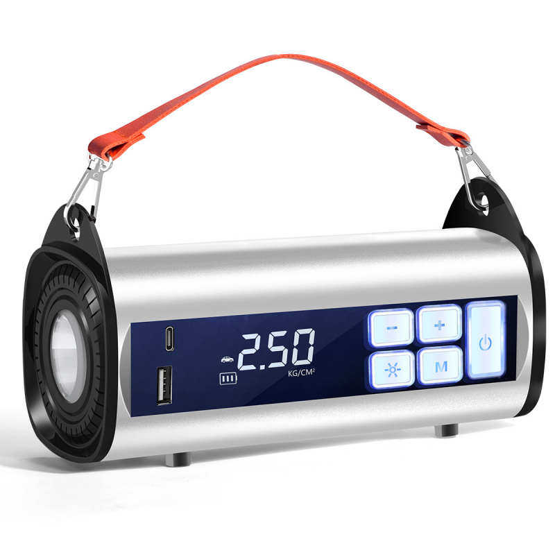 便携式无线充电自动搭电宝充气泵启动电源车载充气泵新升级一体机