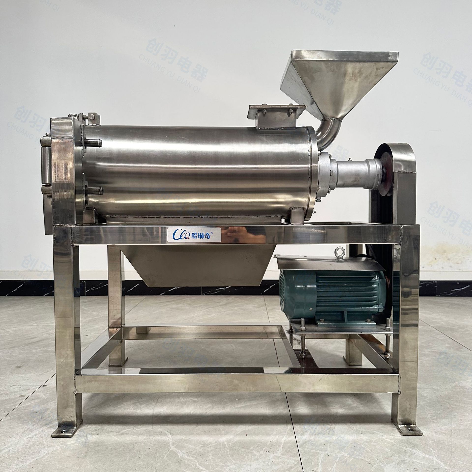 工业不锈钢树莓草莓打浆机牛油果去籽单道山楂打泥机 厂家直销