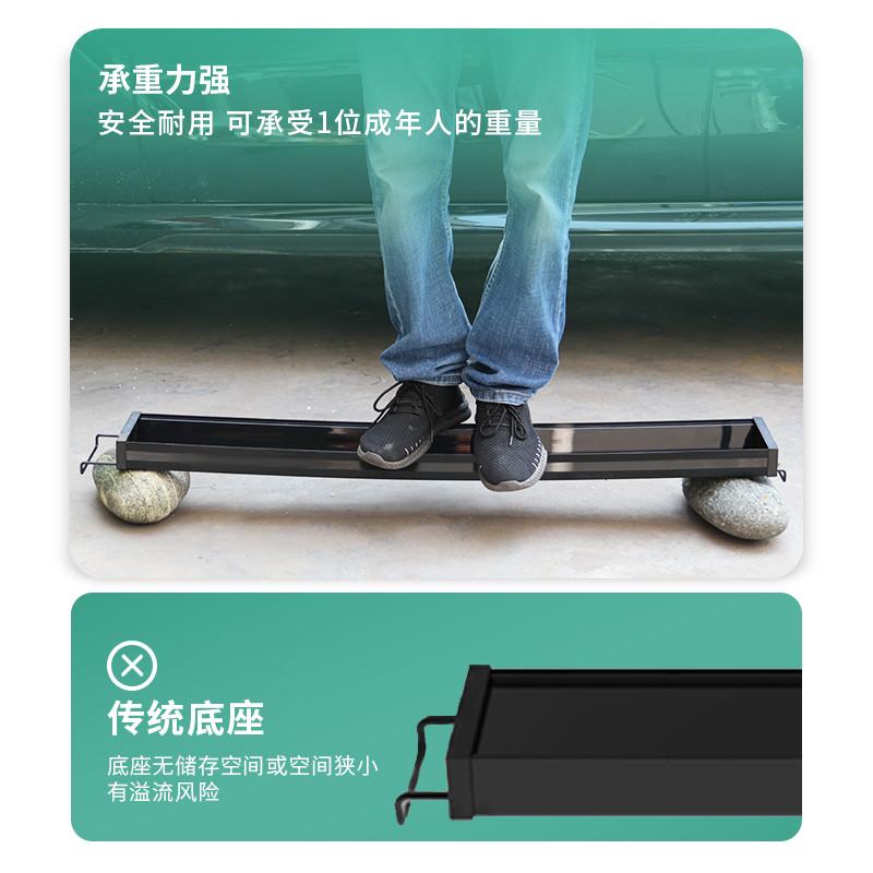 抽屉式鱼缸滴流盒过滤盒储水层上滤龟缸过滤器储水层上置滴滤盒