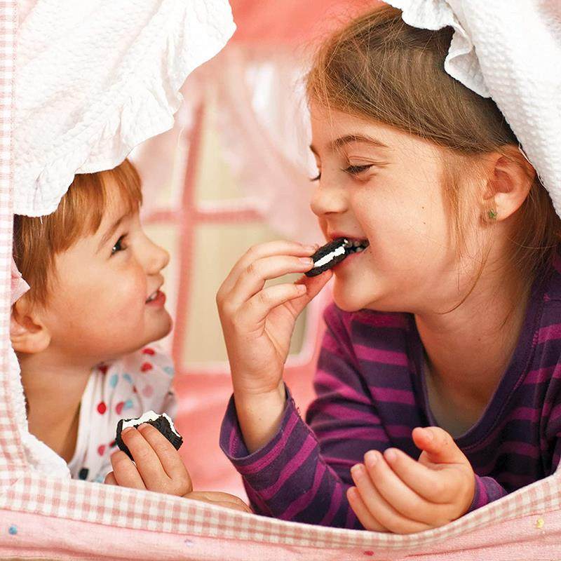 印尼进口oreo奥利奥夹心饼干花生酱巧克力248.4g草莓味256.5g