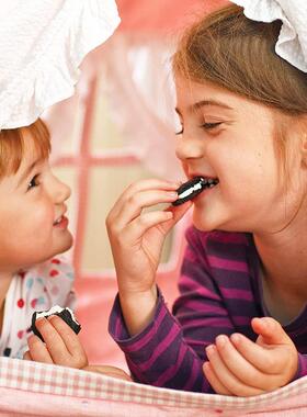 印尼进口oreo奥利奥夹心饼干花生酱巧克力248.4g草莓味256.5g