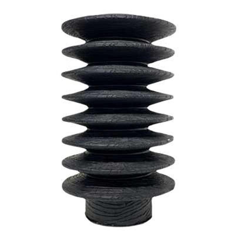 厂家销售手工侘寂风家居民宿客厅黑色碳化木装饰花瓶摆件拍摄道具