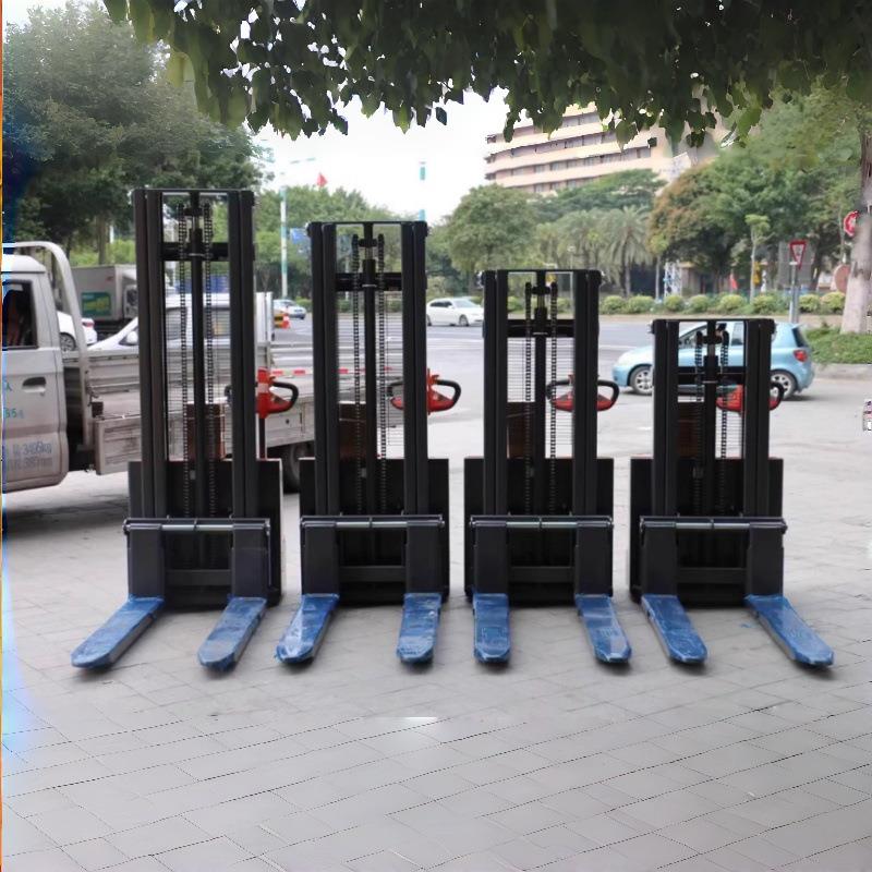 1.5吨全电动堆高车电动叉车液压升高装卸车电瓶升降叉车堆垛