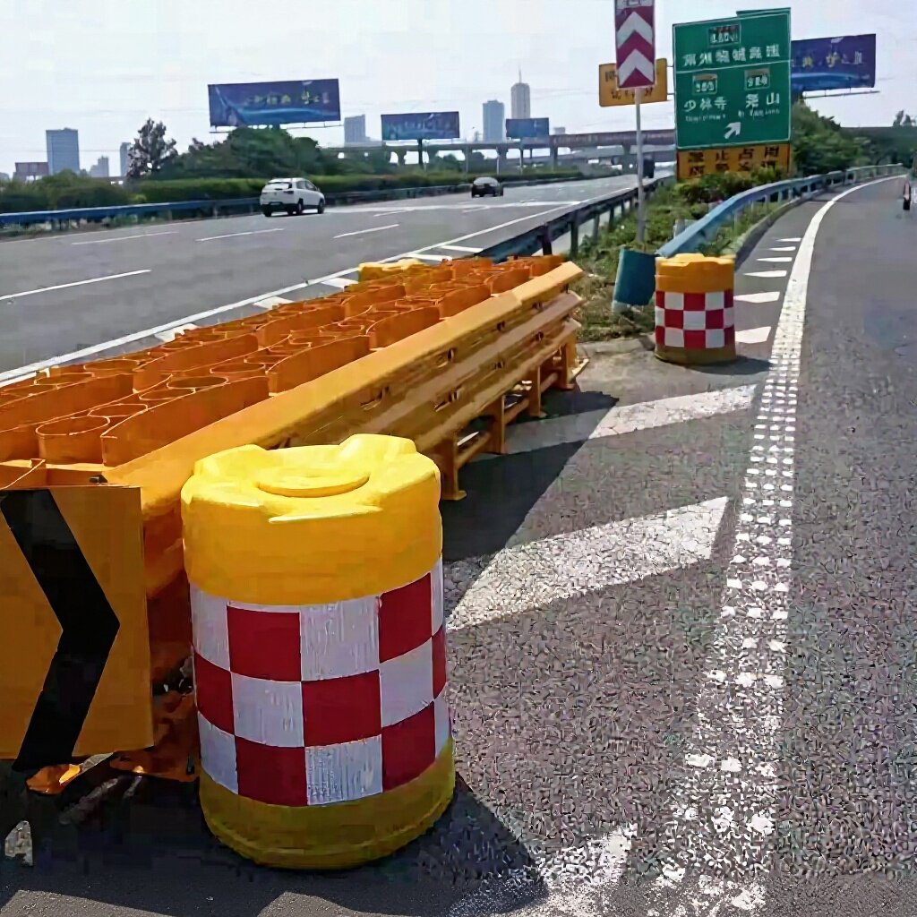 高速公路收费站匝道口防撞垫