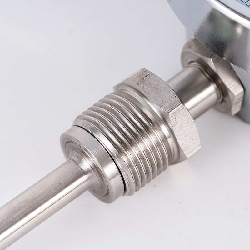 不锈钢双金属温度计WSS-411 401 481 311 301 511多功能温度表厂