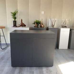 水族箱鱼缸底柜 鱼缸柜 超白缸水草缸低柜 非实木轻奢风底柜