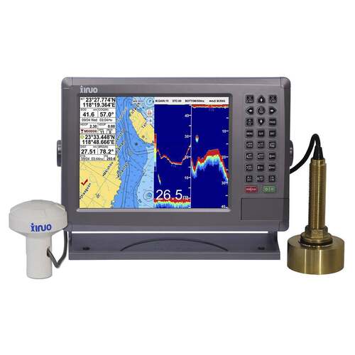 新诺XF-1069GF GNSS&海图&鱼探带海图功能海图鱼探双屏显示