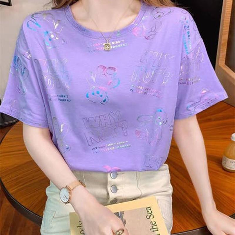 womens casual new patchwork fashion minimalist pullover