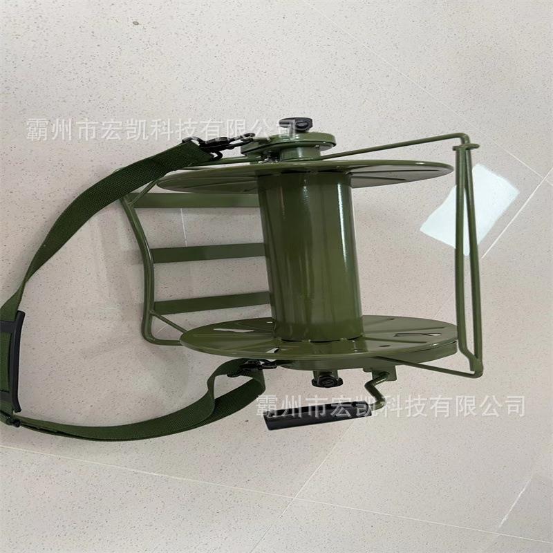 被复线络车架绕线盘背负式放线车架电缆线视频线电话线络车架