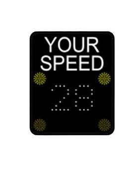 AA精A认证厂家直销公路535测测速雷达太阳LED速雷达能速度准