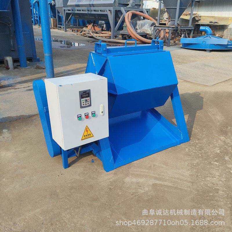 火烧铁批量处理除锈研磨机冲压件六角滚筒抛光机滚筒抛石机设备