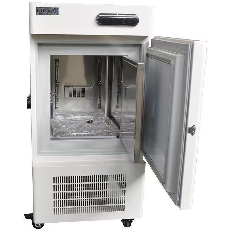 实验室专用低温保存箱 -45℃58L超低温冰箱立式制冰低温保存箱