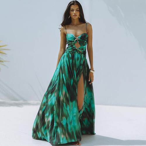Metal Starfish Decor Cami Dress