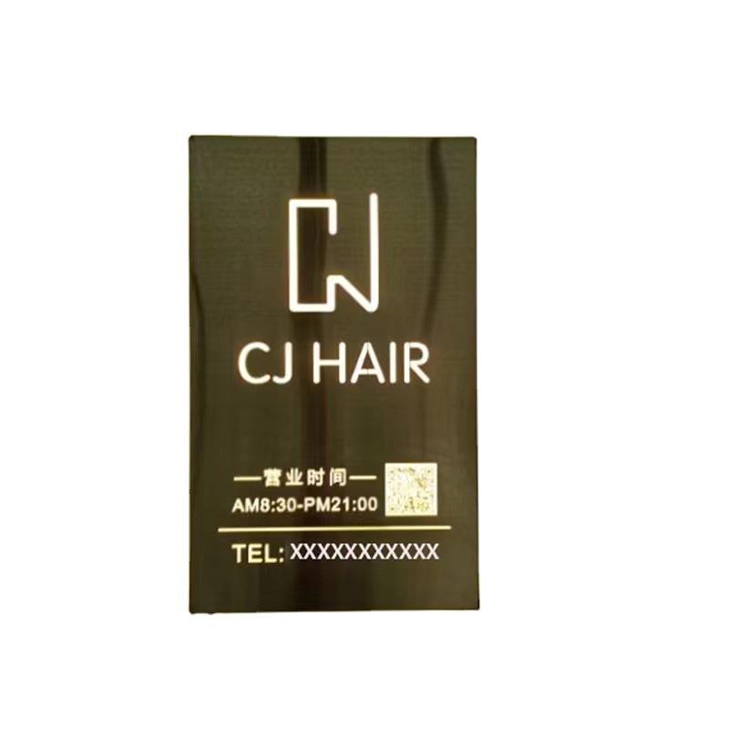 创意户外不锈钢镂空灯箱酒店商场门头发光灯箱挂墙式发光灯箱制作