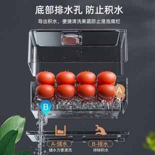 冷藏专用食品级保鲜盒子水果整理盒冷冻层储物盒 冰箱收纳盒抽屉式