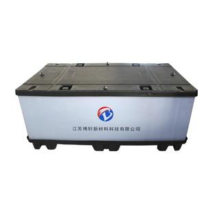厂家现货围板箱汽配物流高强度pp循环高密度双层吹塑定制围板箱