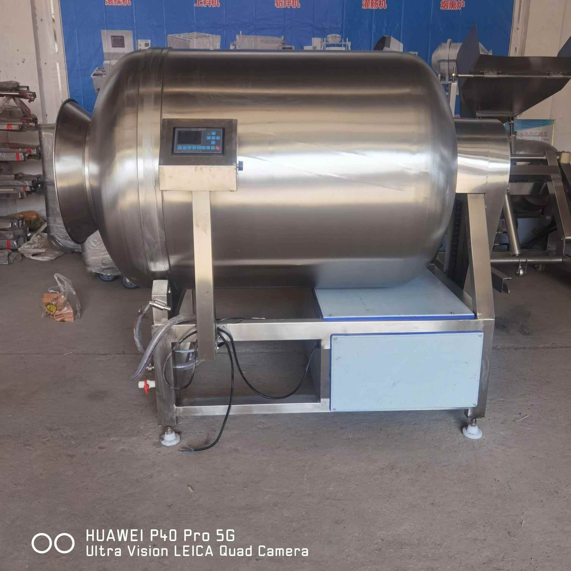 奥尔良鸡翅鸭翅腌制滚揉机包子馅料真空变频滚揉机