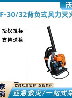 二冲程6HP风冷吹雪机自回手拉启动风机6MF-30/32背负式风力灭火机