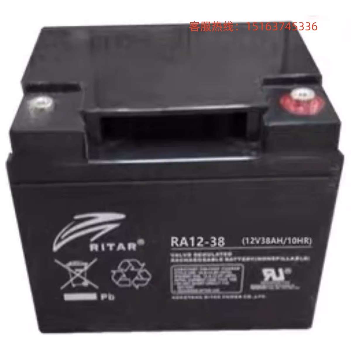 RITAR瑞达RT12240 12V24AH精密仪器医疗消防主机UPS电源电梯门禁