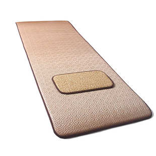 款 四季 大礼拜拜垫现货批发藤席大拜垫加厚家用拜忏滑垫磕大头拜垫