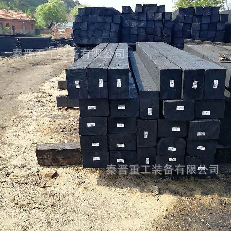 铁2500*200路用道岔油枕木现货枕2.5米垫沥青防腐木樟浸子松高压