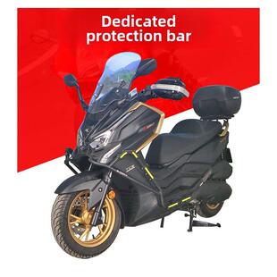 适用于Ck250T-15广阳S250摩托车保险杠防摔护圈护架改装配件