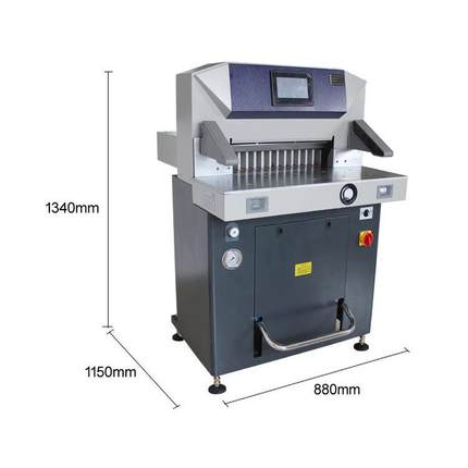 5208TX控液切纸机 全自动裁纸机厂家 paPTSpe程r cutintg m压achi