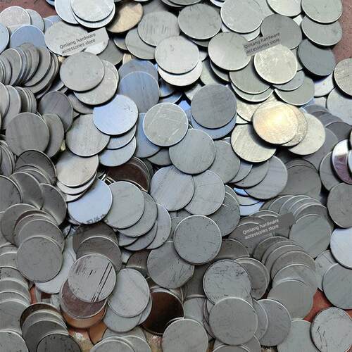 不锈钢封圆管封口片圆片堵头小圆片盖片五金配件家具焊接封口圆形